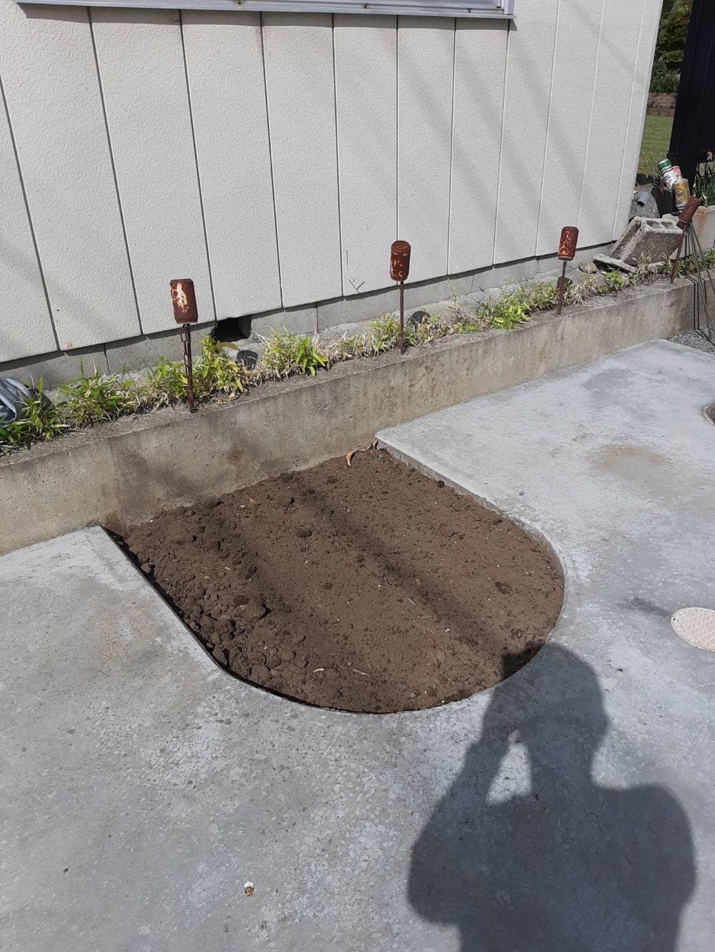 庭木の伐根(施工後)